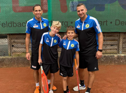 Unser Tennisclub wurde neu eingekleidet